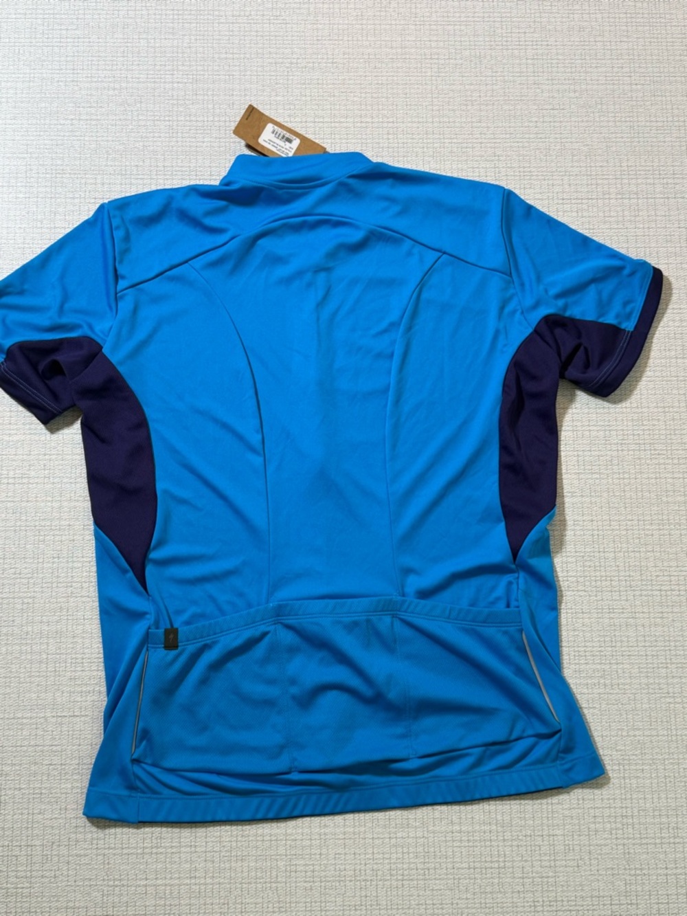 Specialized Blue and Navy Short Sleeve Cycling Jersey - Picture 11 of 12